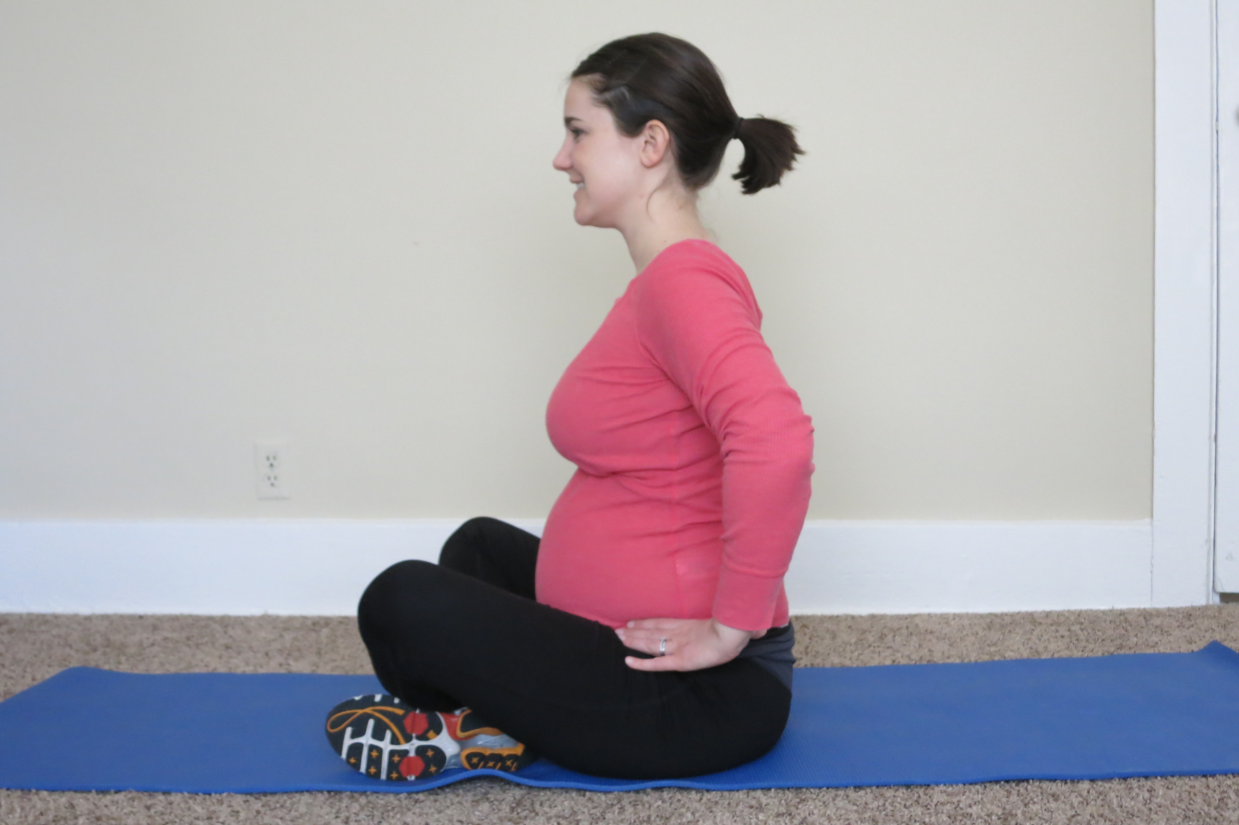 pelvic tilt, pregnancy exercise
