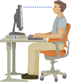 http://blog.codinghorror.com/computer-workstation-ergonomics/