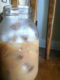 homemade iced coffee