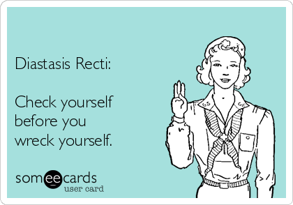 diastasis recti, postpartum, pregnancy, abdominals, rectus abdominis